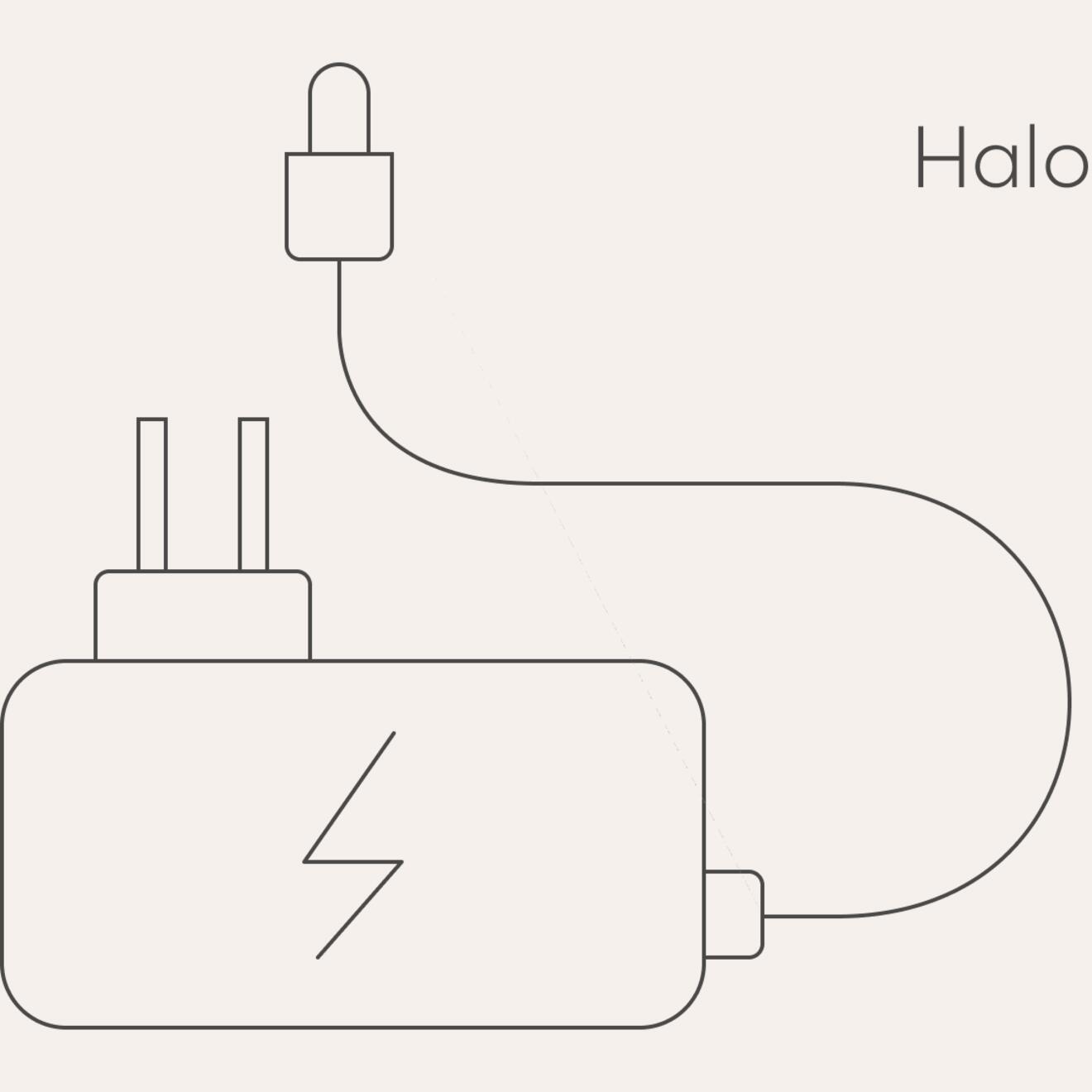 Halo Mains Power Adaptor photo